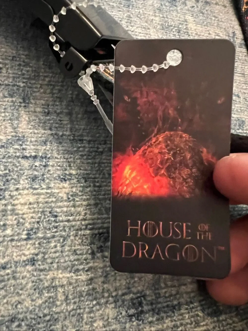 New With Tags HBO Buckle-Down House of The Dragon Greens Blacks Belt OSFM